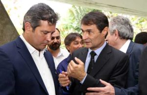 Prefeito recebe ministro e prestigia assinatura da Ordem de Serviço da duplicação da BR-230