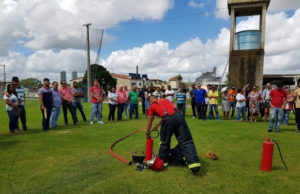 Corpo de Bombeiros promove treinamento para comerciantes que atuarão no Parque do Povo