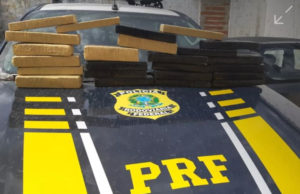 Mais de 40 quilos de maconha são apreendidos pela PRF no sertão da Paraiba