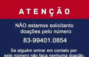 Golpista usa o nome do prefeito de Campina Grande para arrecadar dinheiro