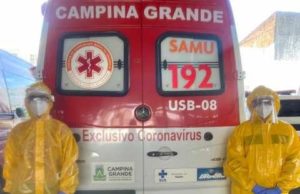 Mais de dez profissionais do Samu de Campina Grande testam positivo para Covid-19, diz SES