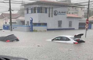 Quase 100 cidades da Paraíba podem ter chuvas fortes com ventos de mais de 100 km/h