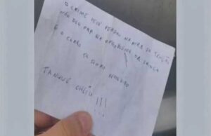 Ladrão rouba carro, mas se arrepende e devolve com tanque cheio e bilhete