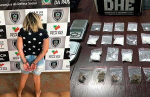 DHE prende pai e filha por tráfico de drogas no bairro Bivar Olinto, em Patos
