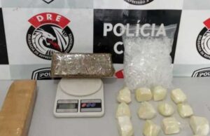 Motorista tenta fugir da polícia e é preso com maconha, cocaína e balança, na PB