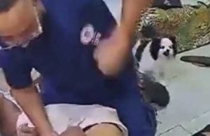 IMAGENS FORTES: Condutor socorrista do Samu é demitido após agredir paciente em surto durante atendimento; vídeo