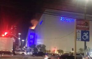 Vídeo: Incêndio atinge restaurante no Manaíra Shopping, em João Pessoa