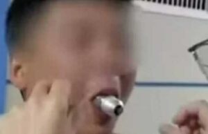 VÍDEO: Homem fica com lâmpada presa na boca após tentar fazer desafio viral