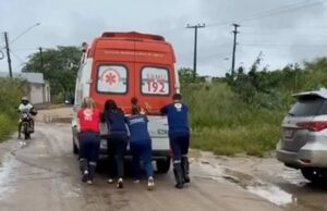Servidores de ambulância denunciam falta de manutenção em veículos de socorro: “Precisamos empurrar para pegar no tranco”, relatam