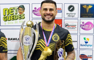 Atleta Jackson de Cubati faz história e é eleito o melhor jogador e artilheiro da Copa Sabugi de Futsal 2024