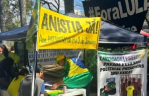 Apoiadores de Bolsonaro voltam a atacar Alexandre de Moraes e o STF durante protesto em Belo Horizonte
